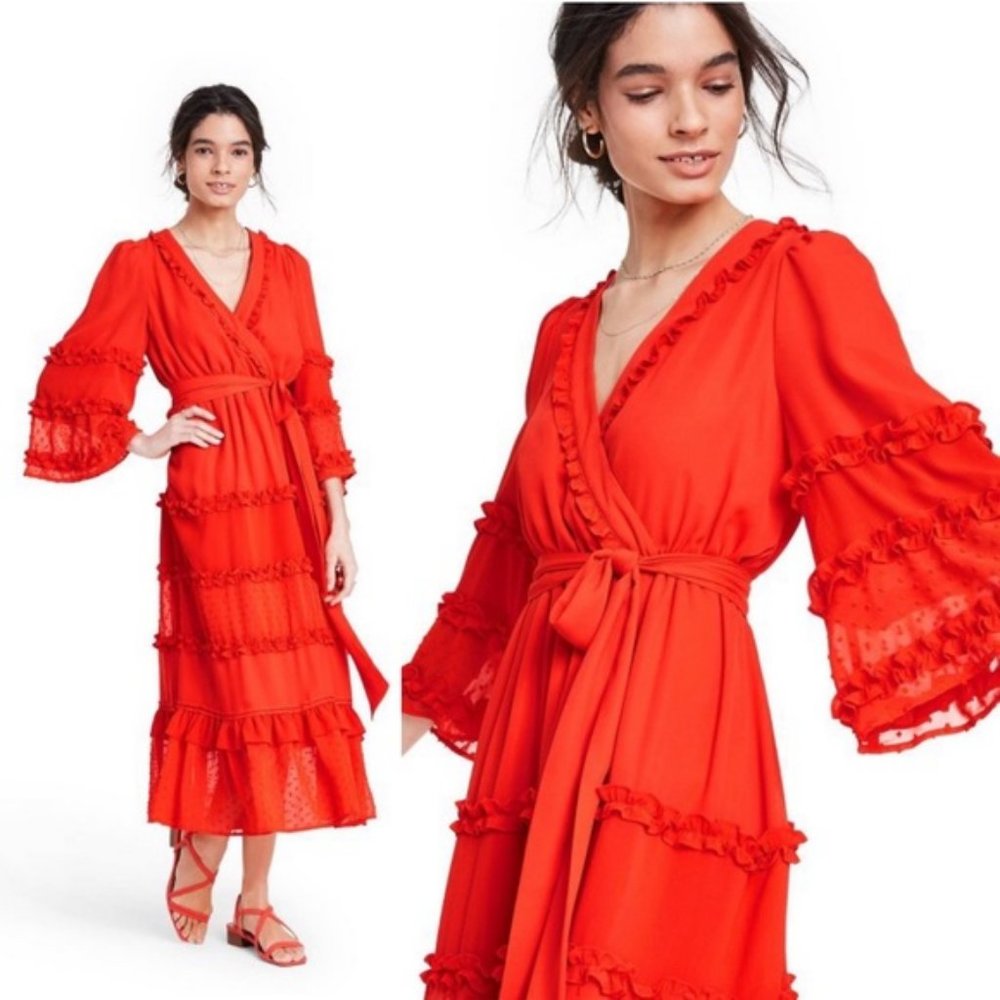 *Last Day* Alexis X Target Tiered Ruffle Dress